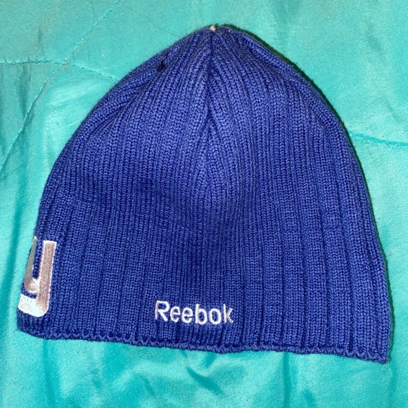 New York Giants Vintage Reebok Beanie - Picture 3 of 4
